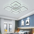 LED Deckenlampe Deckenleuchte Wohnzimmer 90W Dimmbar Modern mit Fernbedienung