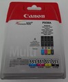 CANON CLI-551Z Multipack CLI-551 C Y M Bk 509B009  Pixma ip7250 MG-5450  MX-925