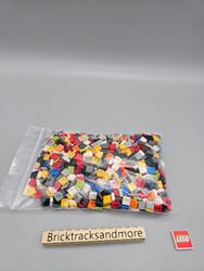 Lego® 3070 1x1 tile, teilweise bedruckt Konvolut ca. 130g
