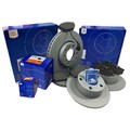 ATE BREMSSCHEIBEN + BELÄGE VORNE + HINTEN passend für VW POLO 6R 6C + AUDI A1 8X