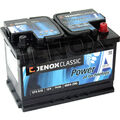 Jenox Classic 12V 74Ah 680 A/EN Starterbatterie Autobatterie ersetzt 75Ah 80Ah