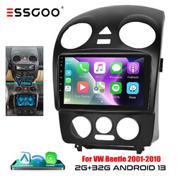 9" Android 13 Carplay Autoradio 32G Für VW Beetle 2001-2010 GPS Nav RDS BT Wifi