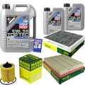 INSPEKTIONSKIT FILTER LIQUI MOLY ÖL 7L 5W-30 für Chevrolet Malibu V300 2.4 Saab