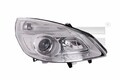 TYC (20-1068-15-2) Scheinwerfer links für RENAULT