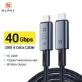 USB-C Kabel 4.0 Handy Schnell Ladekabel 240W Thunderbolt 8K Datenkabel 40Gbps 1m