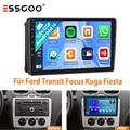 Autoradio Carplay Android 14 32GB Für Ford Focus MK2 Transit MK7 GPS NAVI BT FM