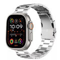 Für Apple Watch Ultra 49mm Series 5 6 7 8 9 10 SE Edelstahl/Titan Metal Armband