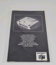 Nintendo 64/N64 - Controller Pak Spielanleitung (NUS-A-PA-NEUR) ( akzeptabel )