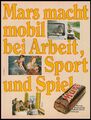 Mars "macht mobil, ..." - Reklame Werbeanzeige Original-Werbung 1974