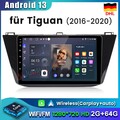 10"Android13 Carplay Auto Für VW Tiguan 2016-2020 Autoradio GPS NAVI 2+64GB DAB+