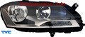 TYC 20-12516-05-2 Hauptscheinwerfer links Scheinwerfer Frontscheinwerfer für VW 