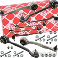 FEBI QUERLENKERSATZ + STABIS + SPURSTANGEN VORNE für MERCEDES C-KLASSE W203 S203