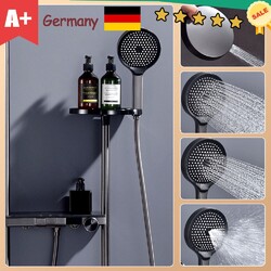LCD Duscharmatur Duschset Regendusche Duschsystem Kopf Handbrause Mischbatterie