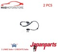 ABS SENSOR DREHZAHLFÜHLER PAAR VORNE JAPANPARTS ABS-H14 2PCS A NEU OE QUALITÄT