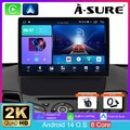 13.1" Android 14 CarPlay 4+64G Autoradio GPS DAB+ Für Ford Fiesta VI 2009-2014