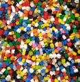 Used LEGO® 3005 ■ 1x1 Steine Bricks ■ gebraucht ■ gemischt 250g-Pack