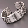 Edelstahl Uhrenarmband Armband für Gear S3 Metall gebürstet Uhrenarmband 18 mm