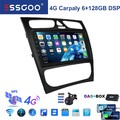 6+128G Android14 Autoradio Carplay GPS DAB+ Für Mercedes Benz C-Klasse W209 W203