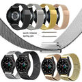 Für Samsung Galaxy Watch 4 Classic 42mm 46mm Edelstahl Milanaise Loop Armband