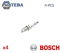 0 242 240 665 ZÜNDKERZE ZÜNDKERZEN BOSCH 4PCS FÜR SKODA FABIA II,RAPID