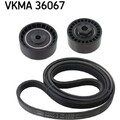 SKF VKMA 36067 Keilrippenriemensatz für DACIA RENAULT LOGAN SANDERO CLIO LS BB