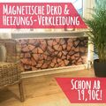 Magnet Heizkörperverkleidung Heizkörperabdeckung Heizkörper Motiv Holz