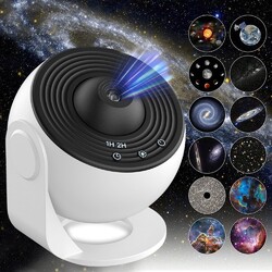 12 in 1 LED Galaxy Projektor Sternenhimmel Lampe Nebula Starry Erde Nachtlichter