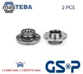 9237002 RADLAGERSATZ RADLAGER SATZ VORNE GSP 2PCS NEU OE QUALITÄT