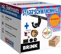BRINK ANHÄNGERKUPPLUNG für BMW 2er Gran Coupe ab 20 starr + 13-polig E-Satz ABE