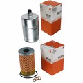 MAHLE / KNECHT Set Filterpaket Kraftstofffilter KL 38 Ölfilter OX 34D