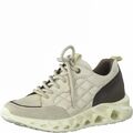 Jana Damen Sneaker 8-23707-27 Beige 400 Leder Freizeit Schuhe Neu