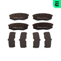 Bremsbelagsatz Scheibenbremse OPTIMAL BP-12427 für LAND TOYOTA CRUISER 200 Pick