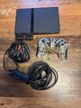 Sony PS2 Playstation 2 Slim Konsole in Silber - mit Controller + 2 Memory Card