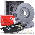 ZIMMERMANN BREMSSCHEIBEN + BELÄGE +WK VORNE FÜR SKODA OCTAVIA 1U RS 1.8T 01-06