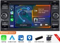 DAB+7" IPS Autoradio Android 13 GPS CarPlay Für Ford Focus Fiesta Transit Galaxy