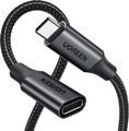 ✅UGREEN USB C VERLÄNGERUNGSKABEL 10 Gbps USB 3.2, 100W/4K 60Hz (1m) [SCHWARZ]