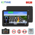 IOTWE 7 Zoll GPS Navi Navigation für Auto LKW PKW Navigationsgerät 8G EU Karten