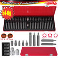 Vielzahn Steckschlüssel Torx Bit-Satz Innensechskant Set 54X 3/8" 1/2" Hex Lang