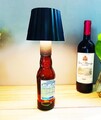 RGB LED Flaschenaufsatz Dimmbar Tisch-Lampe Flaschen-Leuchte Deko-Licht Schwarz