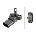 1x Sensor, Ladedruck HELLA 6PP 358 152-261 passend für AUDI MAN PORSCHE SEAT