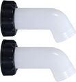 IBC Container Adapter Auslaufstutzen Auslauftülle Regen Wassertank Zubehör 60mm