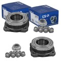 2X GSP RADLAGER-SATZ HINTEN BEIDSEITIG PASSEND FÜR BMW 5 6 7 X3 X4 ROLLS-ROYCE