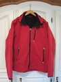  Softshell Jacke Herren Outdoor Rot/schwarz. Größe XL mit Kapuze
