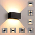 Wandlampe Cube Würfel LED Wand Leuchte Lampe Up Down für außen/innen Vdbbgfnrwpv