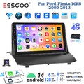 6+128G DAB+ Android14 Autoradio CarPlay GPS KAM Für Ford Fiesta MK6 VI 2009-2014