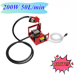 Dieselpumpe Heizölpumpe Selbstansaugend Zapfpistole Mit Zählwerk Pumpe 45L/Min