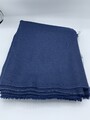 100% feiner Kammgarn Wollstoff. Marineblau.2m Länge mal 1,5m Breite.Gewebt in Großbritannien.