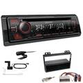 Kenwood Autoradio Spotify DAB Bluetooth Einbauset für Ford Fiesta V 2001-2005