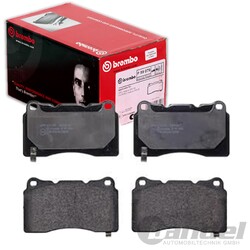 BREMBO BREMSBELÄGE VORDERACHSE passend für CADILLAC ATS CTS STS FORD GT FORD