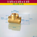 T-Stück Gewindefittings aus Messing Schraubfitting Fittinge Fitting IG & AG